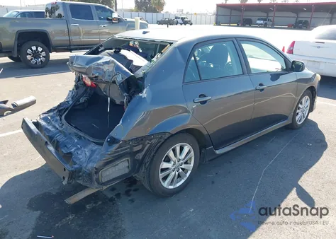 2009 Toyota Corolla S from USA, damaged, VIN 1NXBU40E69Z122587